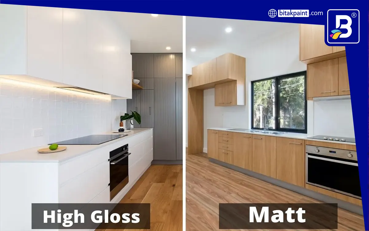 رنگ چوب مات بهتره یا براق