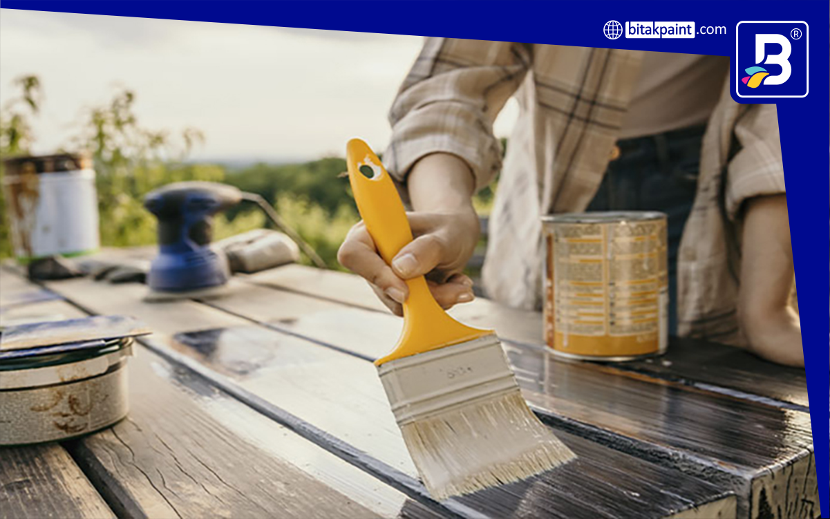 رنگ پلی اورتان چوب 