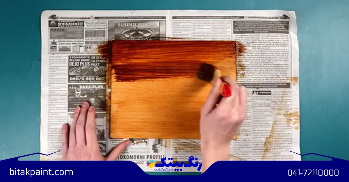 چگونه رنگ چوب را تیره تر کنیم